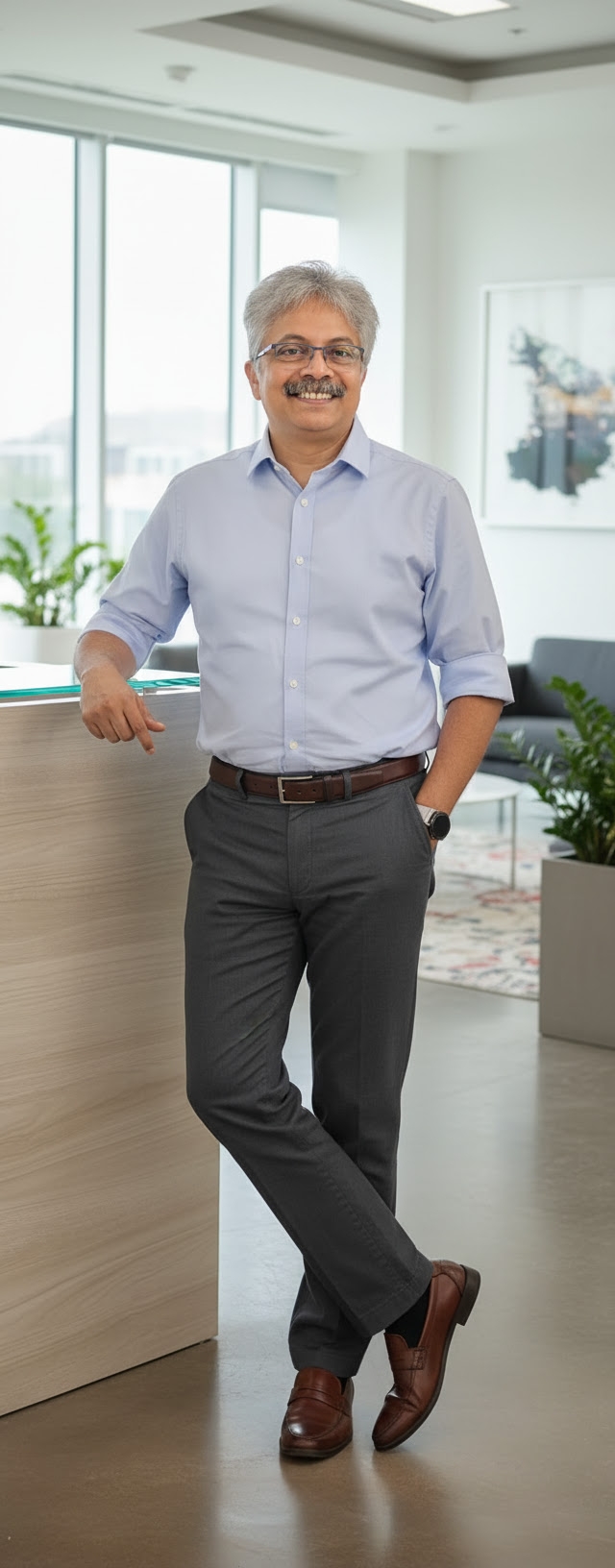 Srikanth Meenakshi at the PrimeInvestor office, Chennai